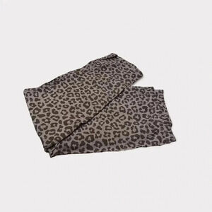 No Boundaries Juniors Ankle Leggings XXL New with Tags Gray Leopard stretchy